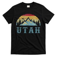 Vintage Retro UT Utah U.S. Mountain State tee T-Shirt