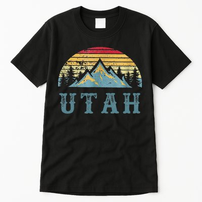 Vintage Retro UT Utah U.S. Mountain State tee Tall T-Shirt