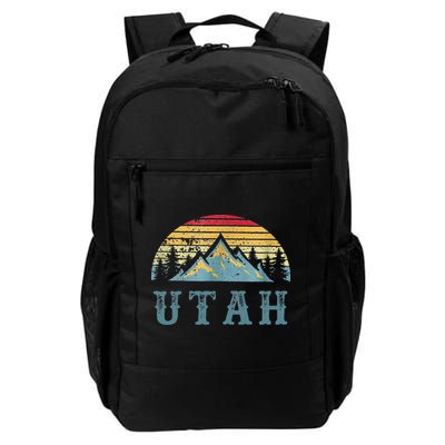 Vintage Retro UT Utah U.S. Mountain State tee Backpack