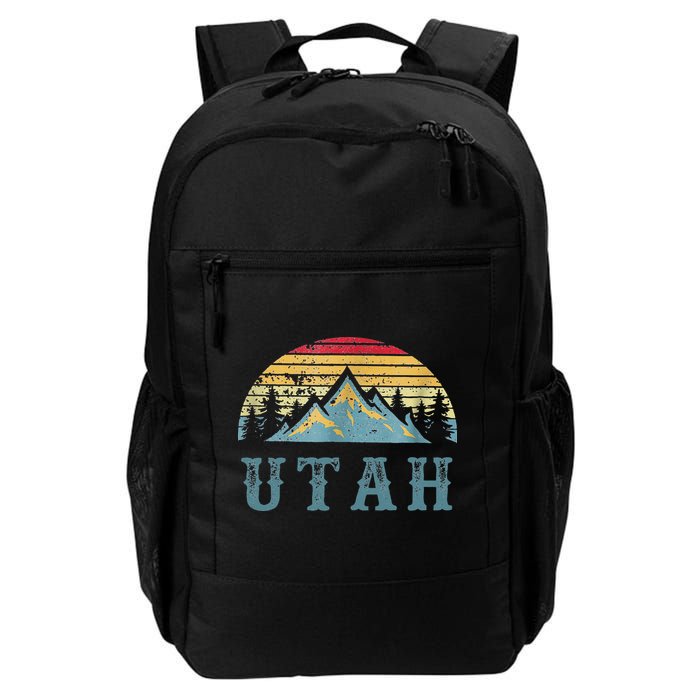Vintage Retro UT Utah U.S. Mountain State tee Backpack