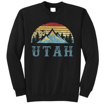 Vintage Retro UT Utah U.S. Mountain State tee Tall Sweatshirt