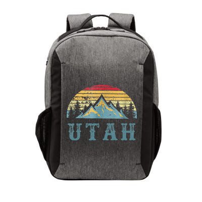 Vintage Retro UT Utah U.S. Mountain State tee Vector Backpack