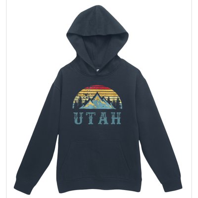 Vintage Retro UT Utah U.S. Mountain State tee Urban Pullover Hoodie