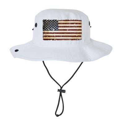 Vintage Retro Usa Us Flag Independence Day 4th Of July Great Gift Legacy Cool Fit Booney Bucket Hat