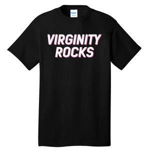 Virginity Rocks Tall T-Shirt