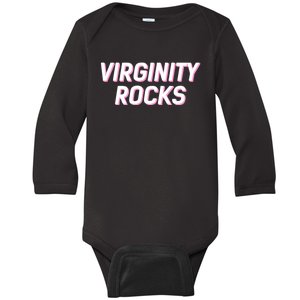 Virginity Rocks Baby Long Sleeve Bodysuit