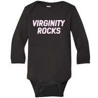 Virginity Rocks Baby Long Sleeve Bodysuit