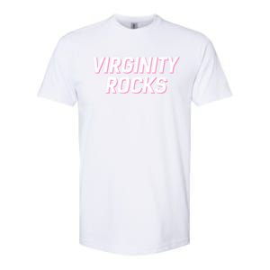 Virginity Rocks Softstyle CVC T-Shirt