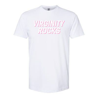 Virginity Rocks Softstyle® CVC T-Shirt