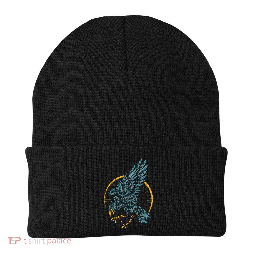 Vintage Raven Beanie