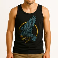 Vintage Raven Tank Top