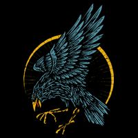 Vintage Raven Tank Top