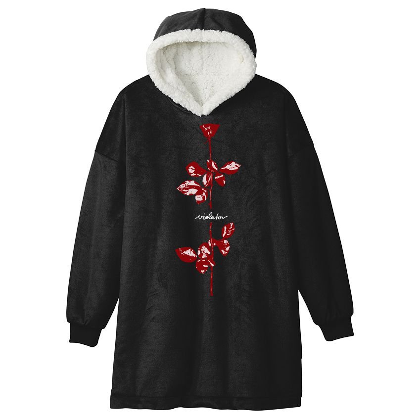 Violator Red Hooded Wearable Blanket