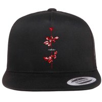 Violator Red Flat Bill Trucker Hat