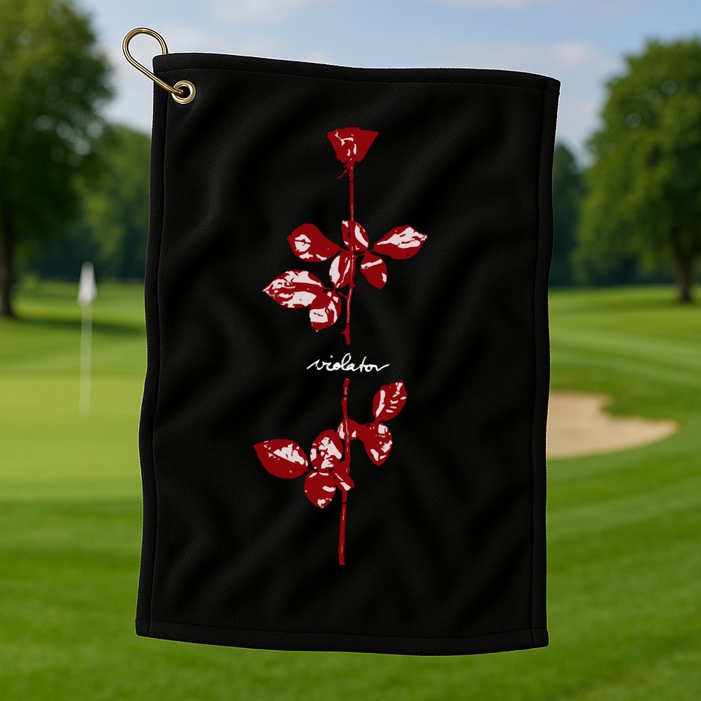 Violator Red Golf Towel