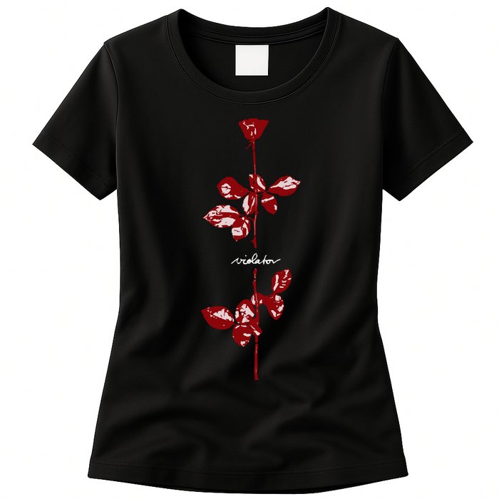 Violator Red Womens T-Shirt