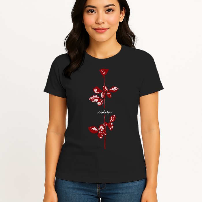 Violator Red Womens T-Shirt