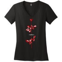 Violator Red Women's V-Neck T-Shirt