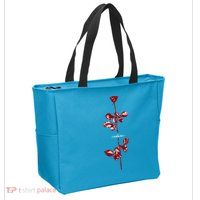 Violator Red Zip Tote Bag