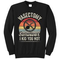 Vintage Retro Vasectomy Survivor Sweatshirt