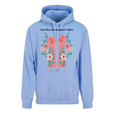 Voting Rights Vote Like Your DaughterS Rights Unisex Surf Hoodie