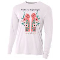 Voting Rights Vote Like Your DaughterS Rights Cooling Performance Long Sleeve Crew