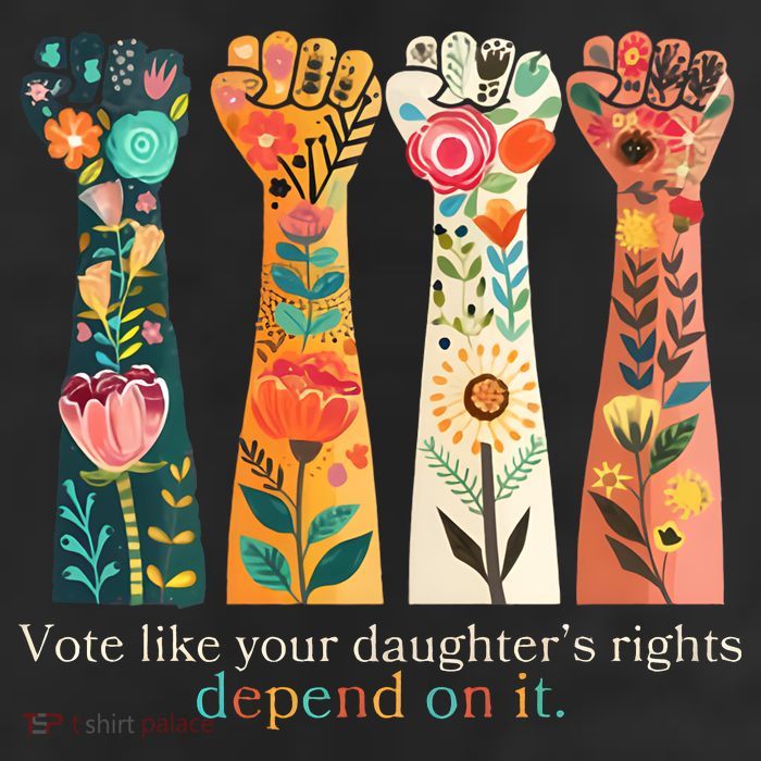 Voting Rights Vote Like Your DaughterS Rights Depend On It Knit Cap Winter Beanie
