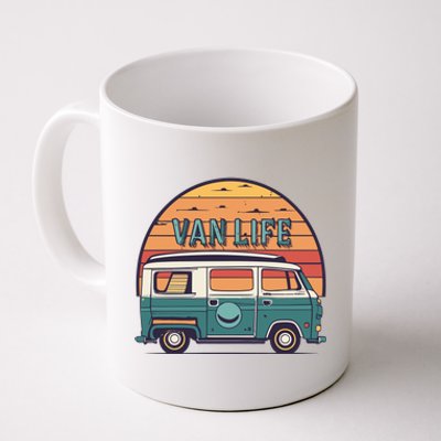 Vintage Retro Van Life Camper Van Life Meaningful Gift Coffee Mug