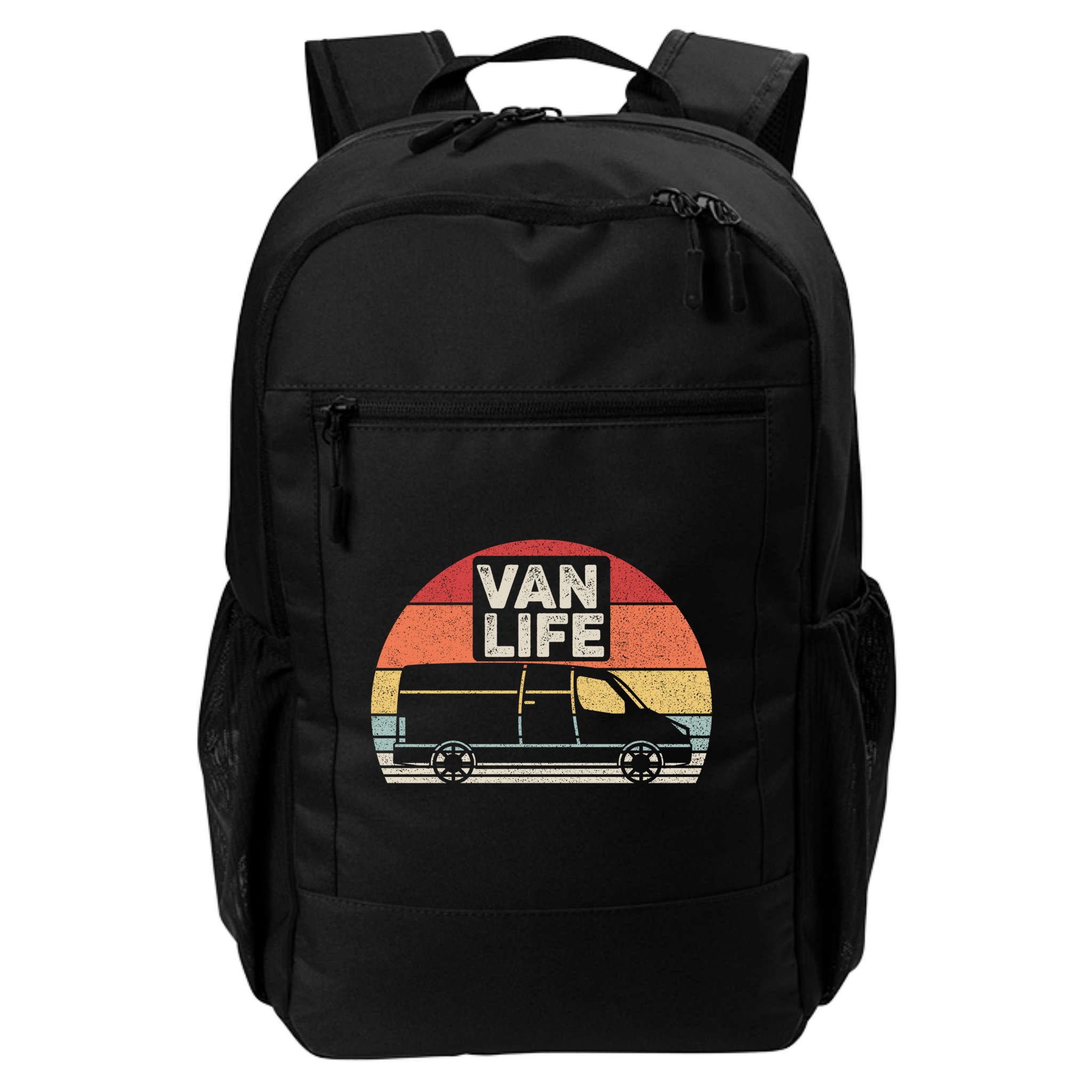 Vintage Retro Vanlife Camper Van Life Meaningful Gift Backpack