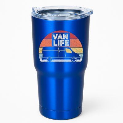 Vintage Retro Vanlife Camper Van Life Meaningful Gift Tumbler