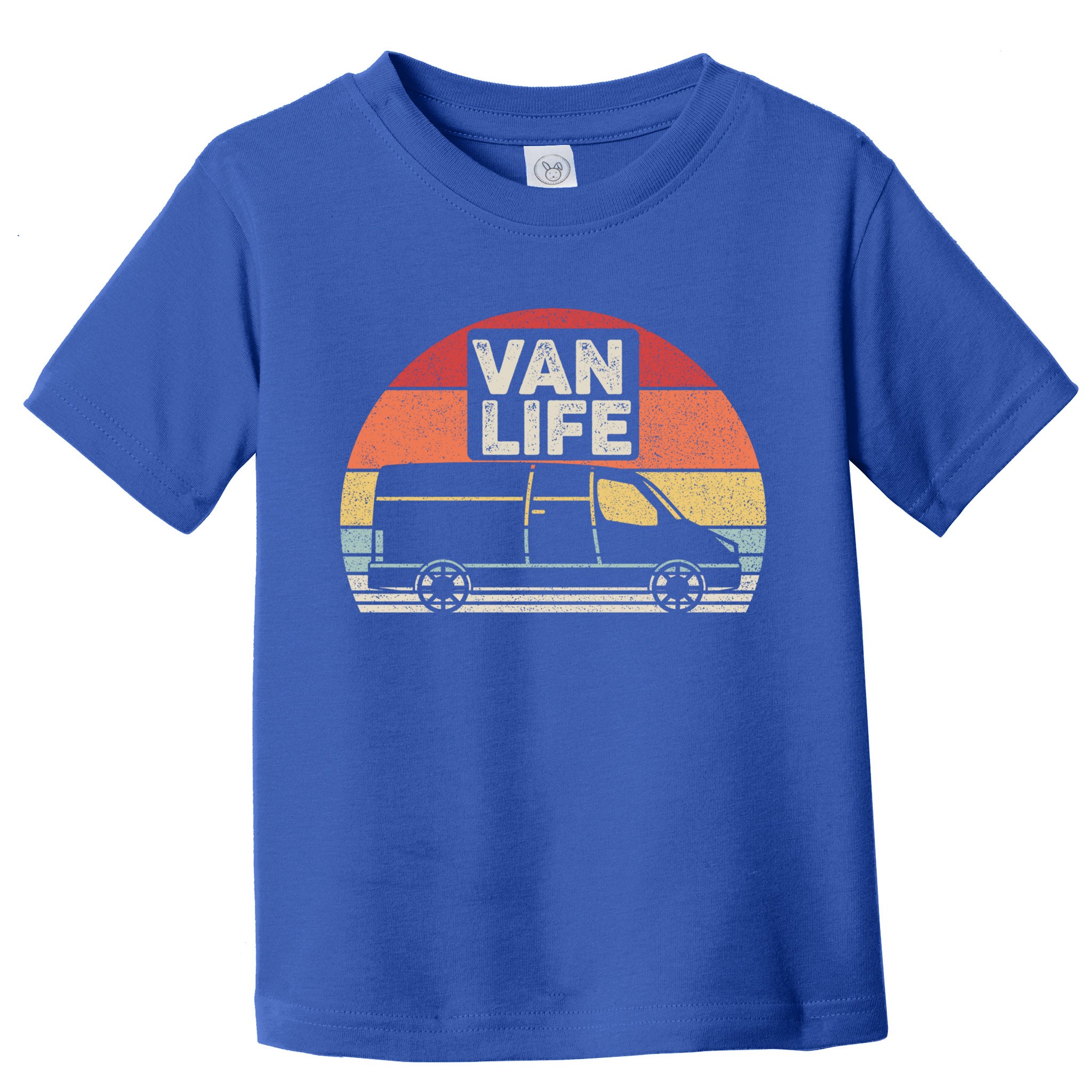 Vintage Retro Vanlife Camper Van Life Meaningful Gift Toddler T-Shirt