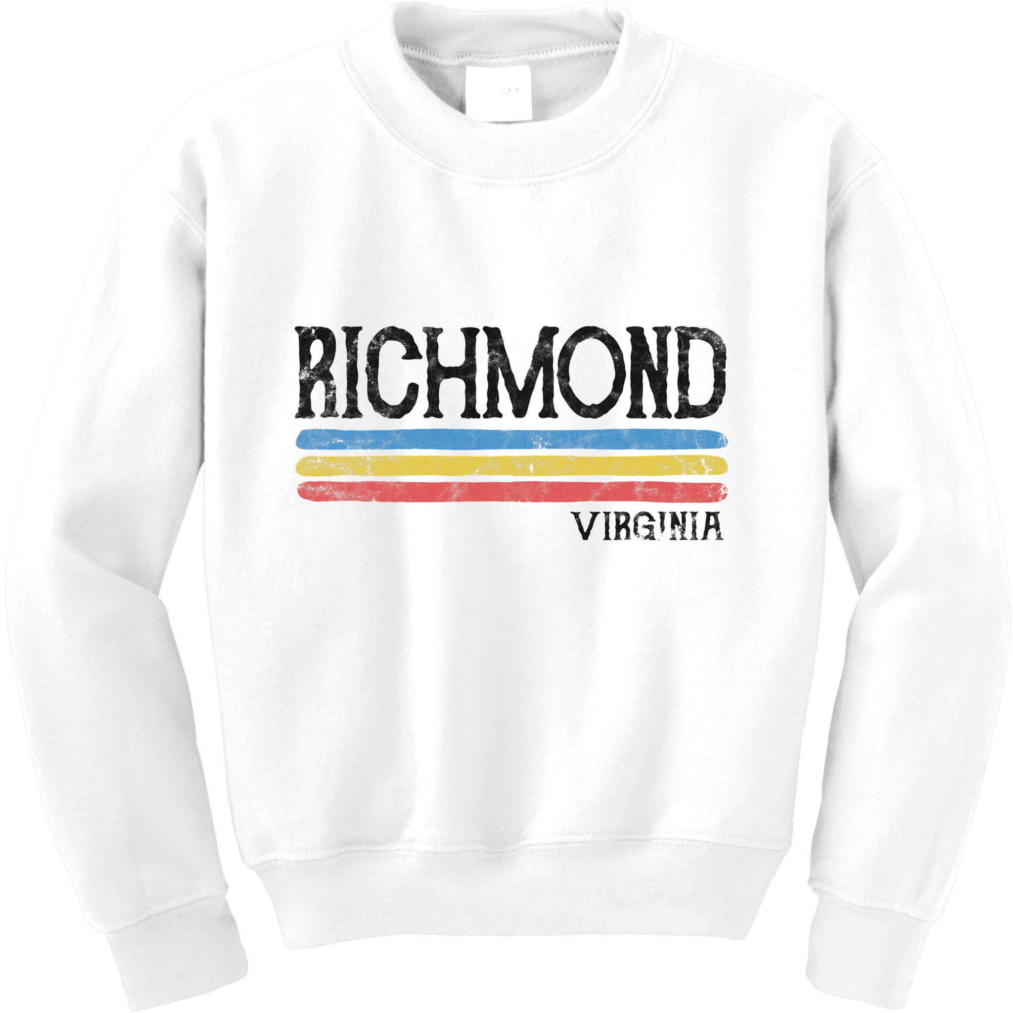Vintage Richmond Virginia Va Love Gift Souvenir Kids Sweatshirt