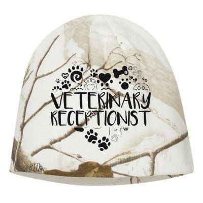 Veterinary Receptionist Veterinarian Vet Tech Assistant Kati - Camo Knit Beanie