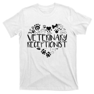 Veterinary Receptionist Veterinarian Vet Tech Assistant T-Shirt