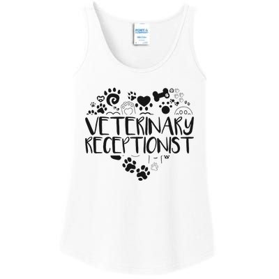 Veterinary Receptionist Veterinarian Vet Tech Assistant Ladies Essential Tank