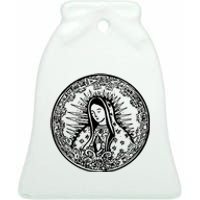 Virgin Religious Ceramic Bell Ornament