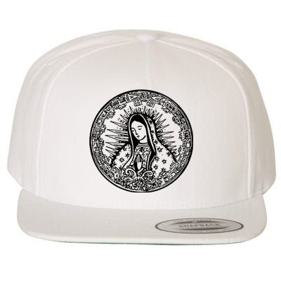 Virgin Religious Wool Snapback Cap