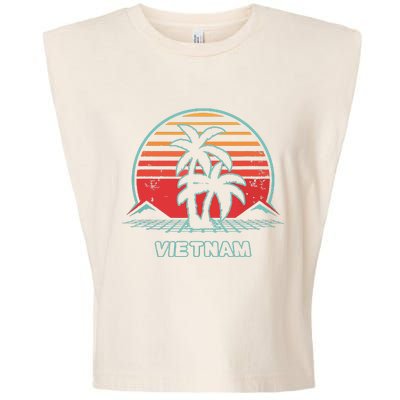 Vietnam Retro Vintage 80s Style Garment-Dyed Women's Muscle Tee