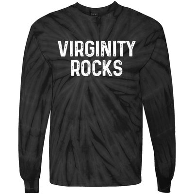 VIRGINITY ROCKS Tie-Dye Long Sleeve Shirt