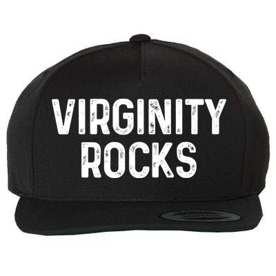 VIRGINITY ROCKS Wool Snapback Cap
