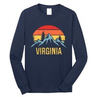 Virginia Retro Vintage Long Sleeve Shirt