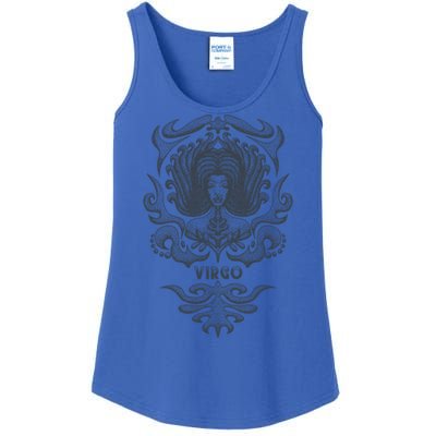 Virgo Retro Vintage Zodiac Gift Ladies Essential Tank