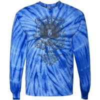 Virgo Retro Vintage Zodiac Gift Tie-Dye Long Sleeve Shirt