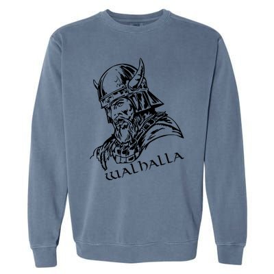 Viking Round Viking Valhalla Walhalla Garment-Dyed Sweatshirt