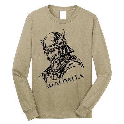 Viking Round Viking Valhalla Walhalla Long Sleeve Shirt