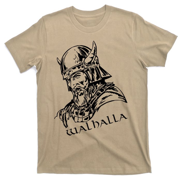 Viking Round Viking Valhalla Walhalla T-Shirt