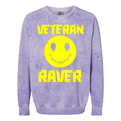 Veteran Raver Colorblast Crewneck Sweatshirt