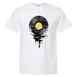 Vinyl Record Vinyl Cool Sunset Music Lover Garment-Dyed Heavyweight T-Shirt