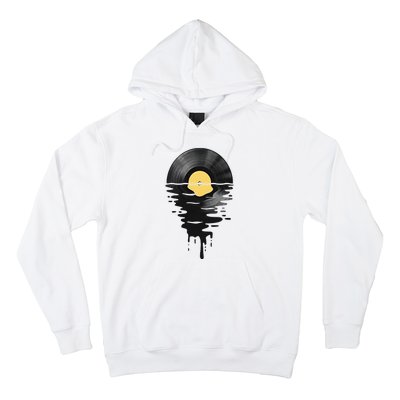 Vinyl Record Vinyl Cool Sunset Music Lover Hoodie