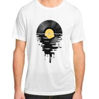 Vinyl Record Vinyl Cool Sunset Music Lover Adult ChromaSoft Performance T-Shirt